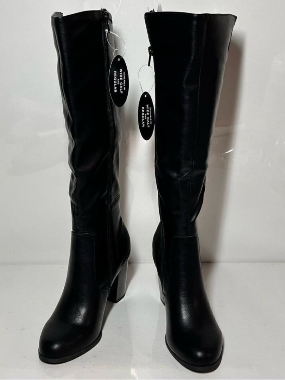 Style & Co Addyy Knee High Wide Calf Confort Helled Boots